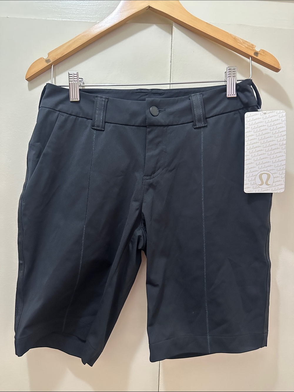 NWT Lululemon Black Active Stretch Shorts